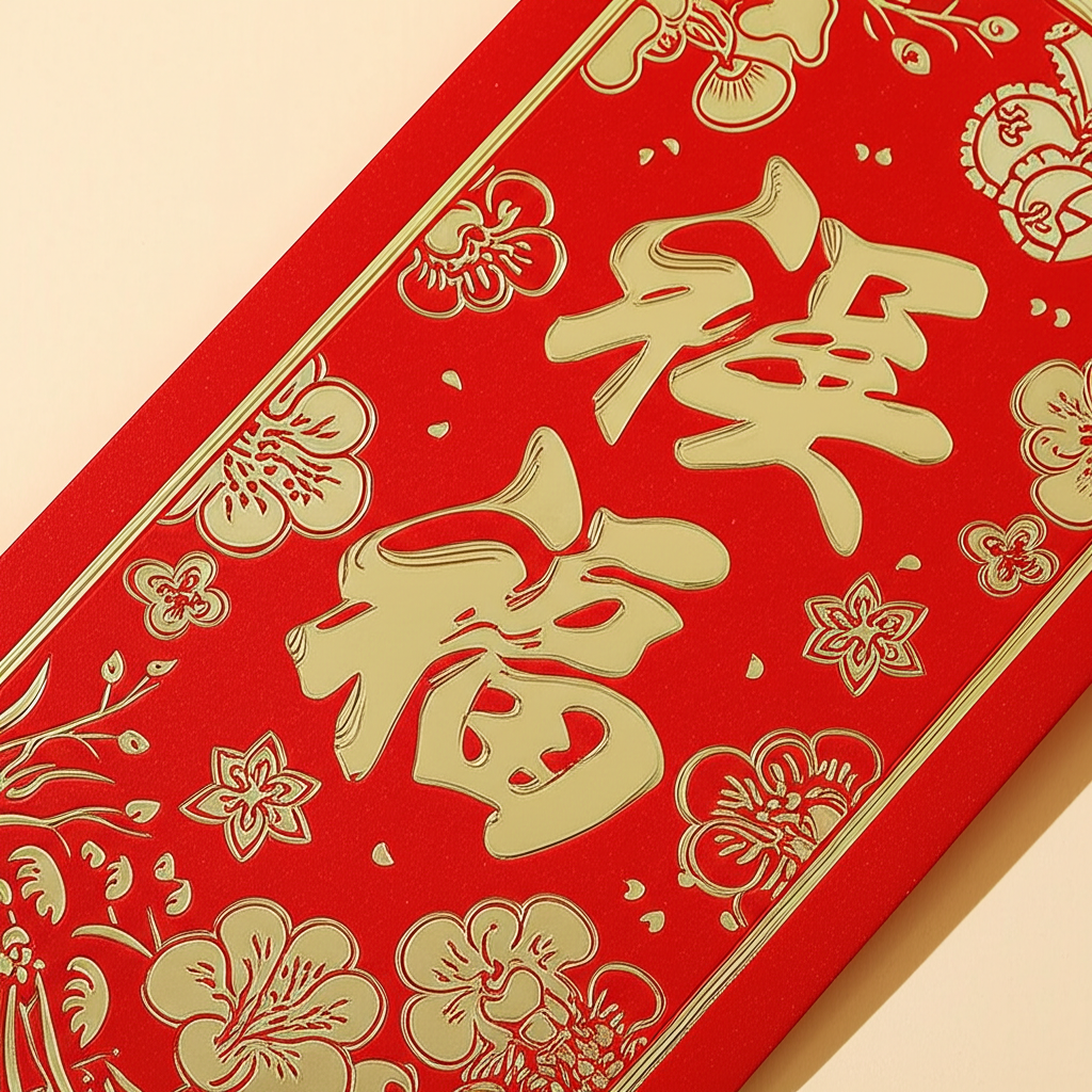春節紅包與書法